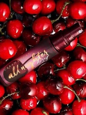 Urban Decay 🍒 All Nighter Waterproof Makeup Setting Spray Cherry Scented 1ozBNIB